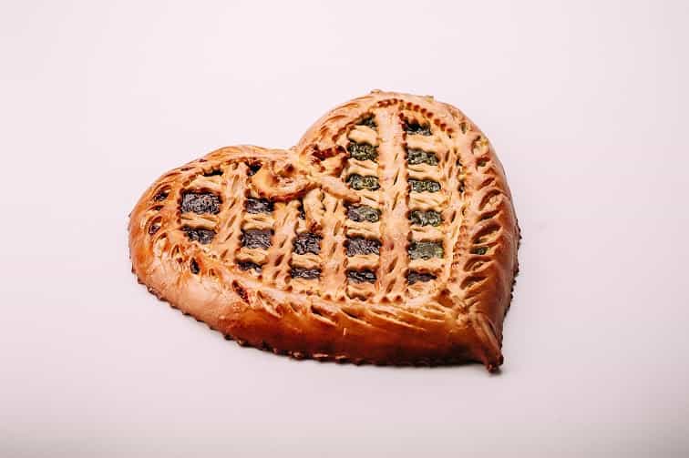 Пирог в форме сердца на сайте edakdomu.ru